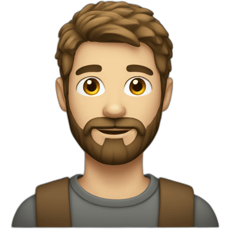 Guy with beard emoji