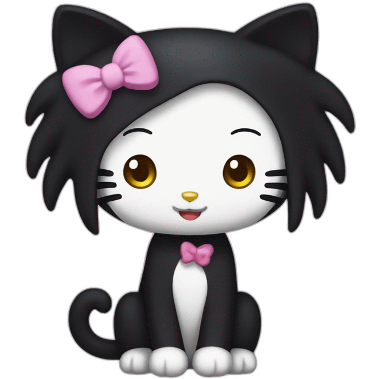 kuromi hello kitty emoji