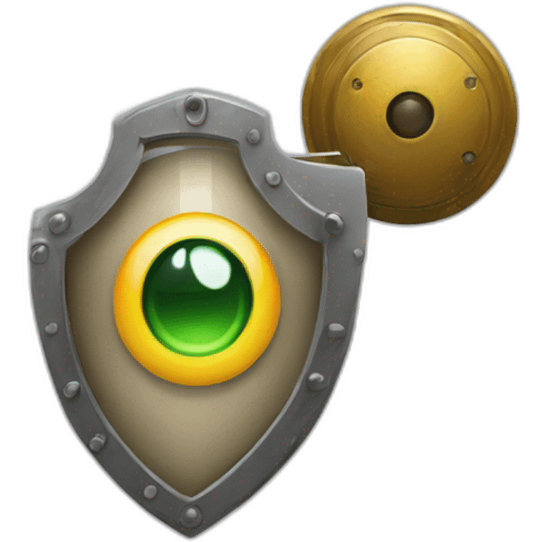 Monitoring, Shield, Eye Randomize emoji