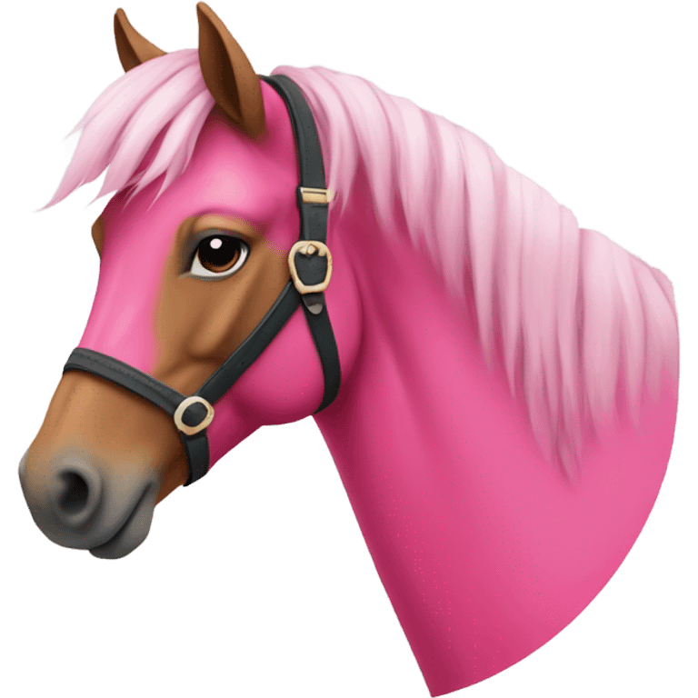 Pink horse  emoji