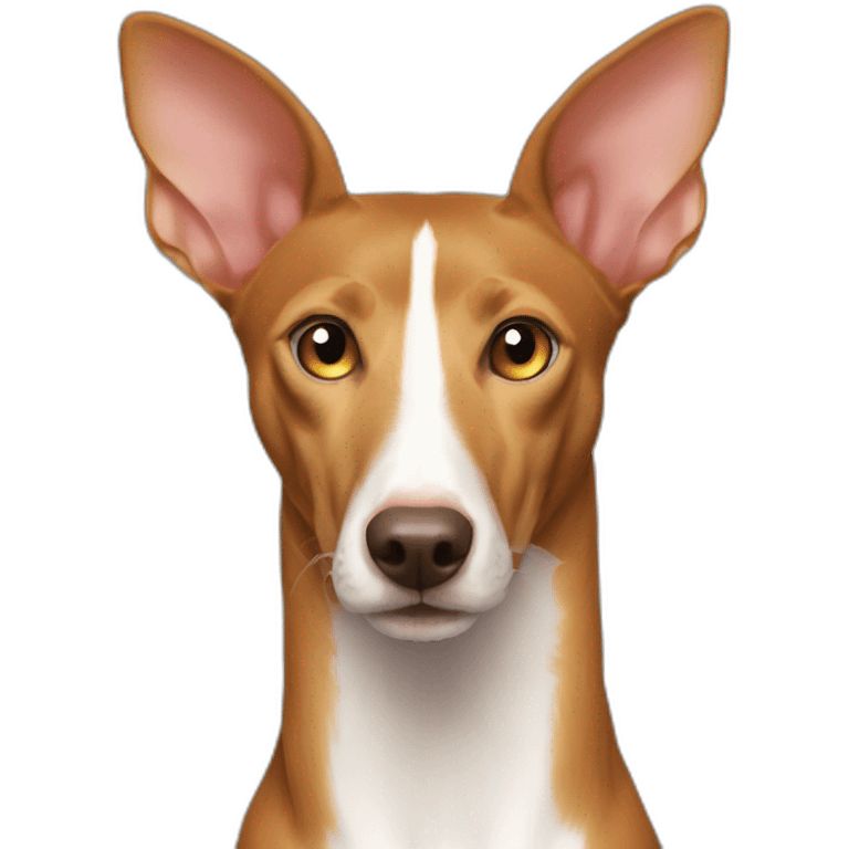 Rainbow Podenco marrón emoji