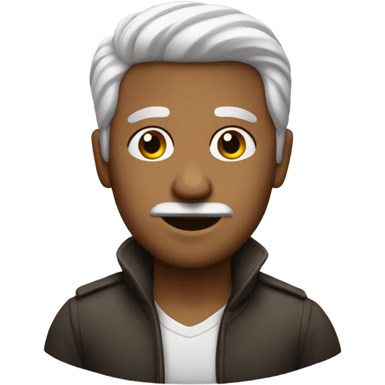 Hombre blanco  emoji