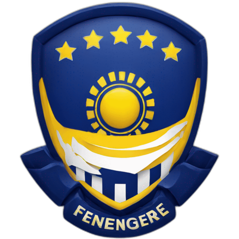 Turkish club Fenerbahçe logo emoji