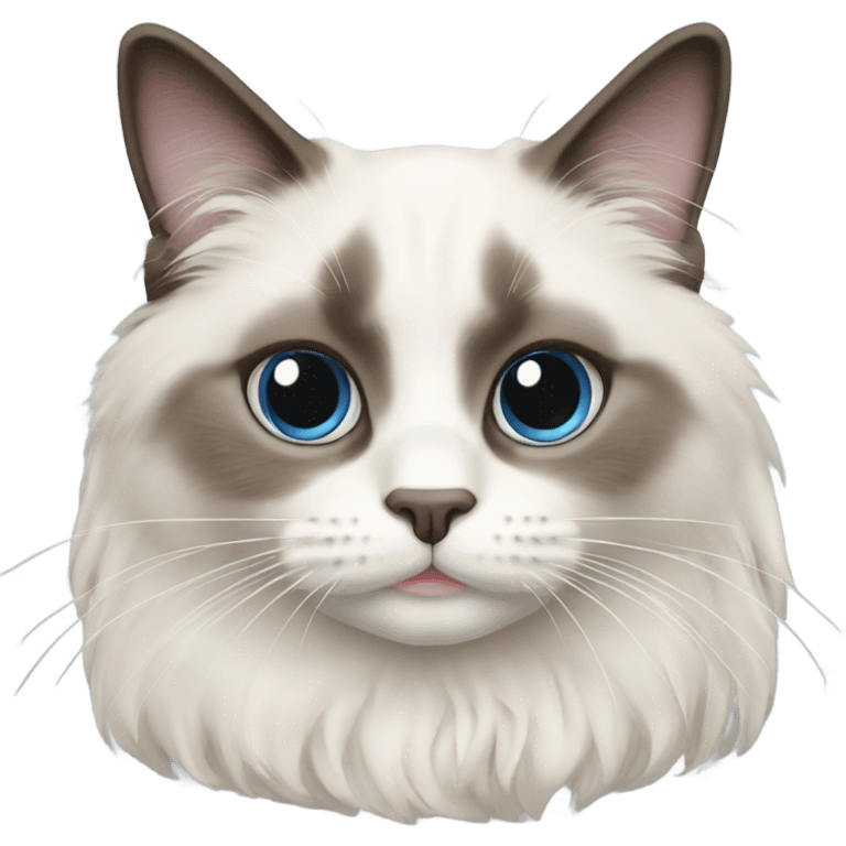 Ragdoll cat emoji