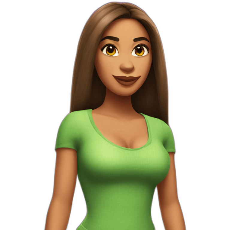 anitta de shrek emoji