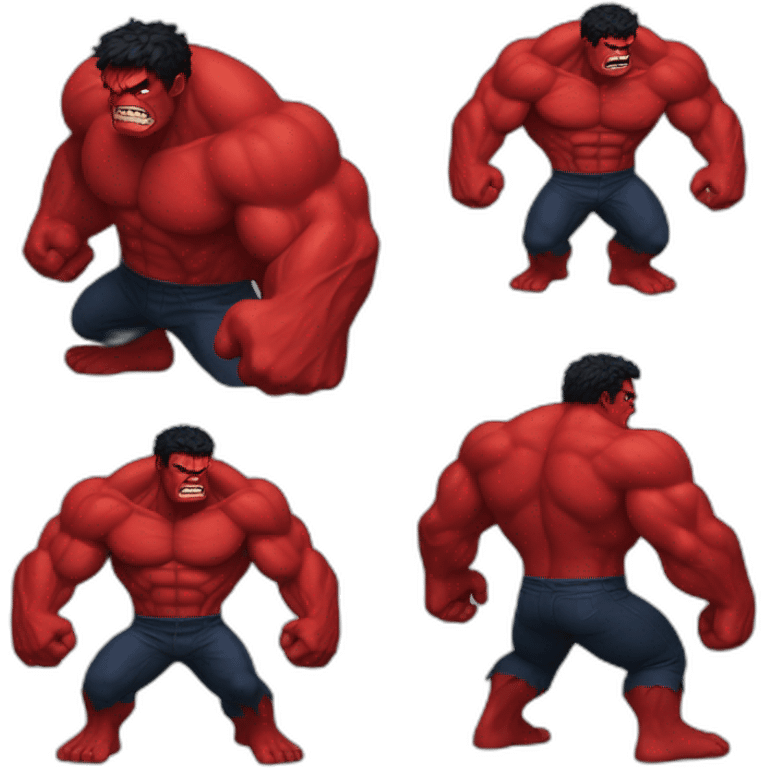 red hulk emoji