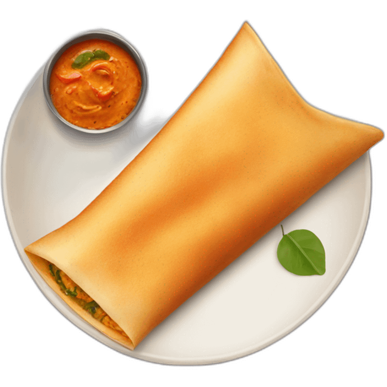 dosa south indian dish emoji