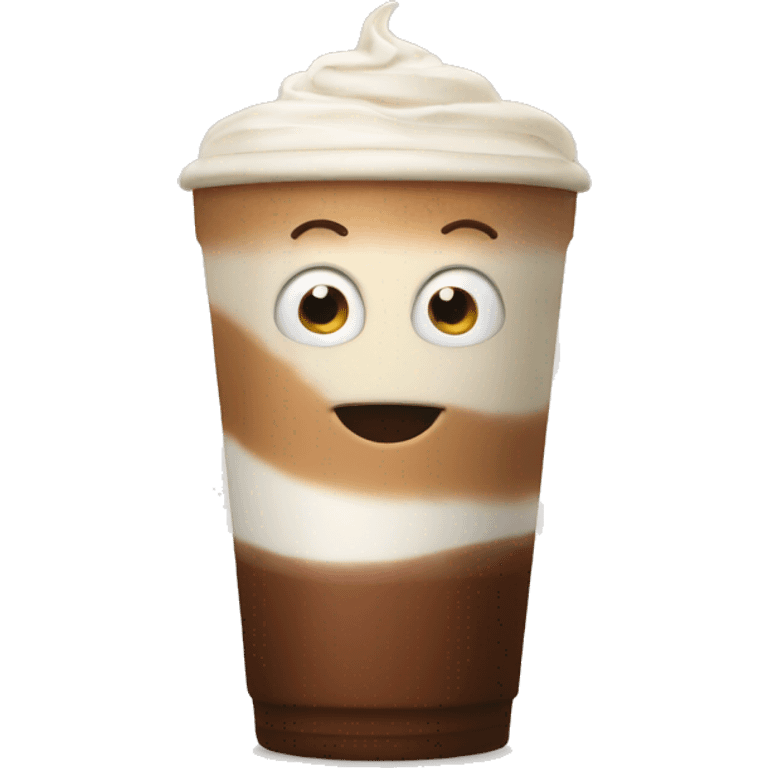 chocolate latte emoji