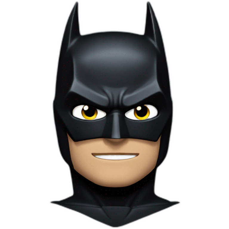 Batman in the dark emoji