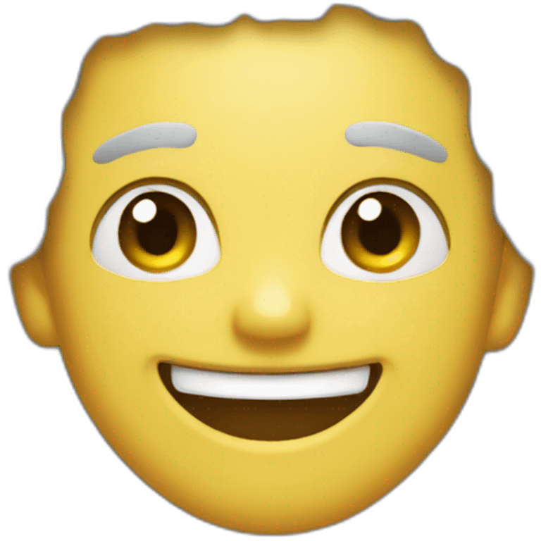 Hs faux sourire emoji