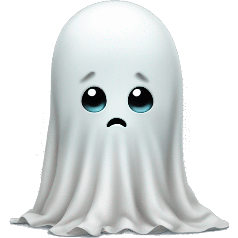 Sad baby ghost emoji