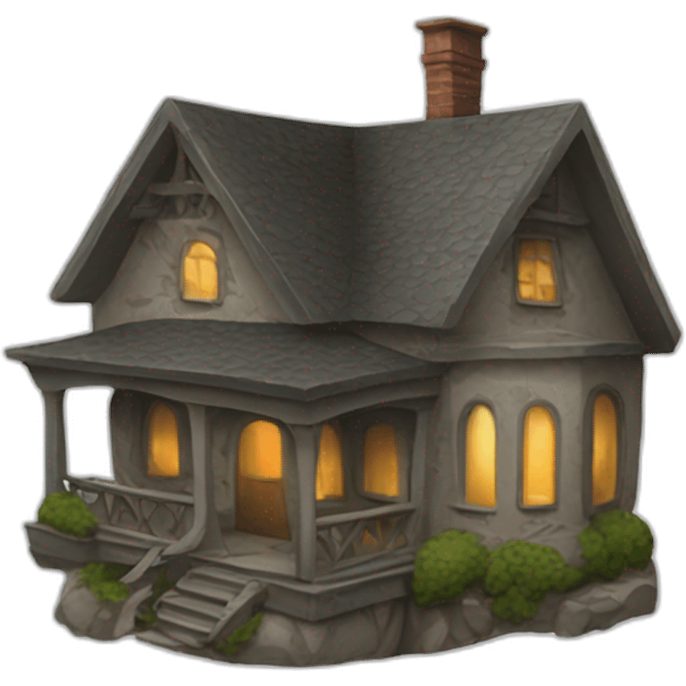 hounted house emoji