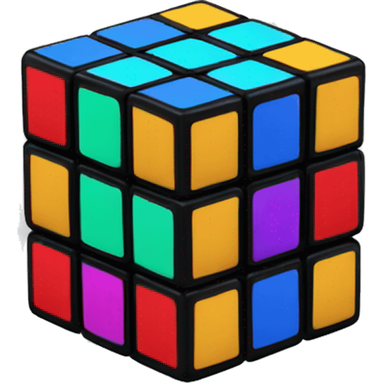 Rubik cube emoji