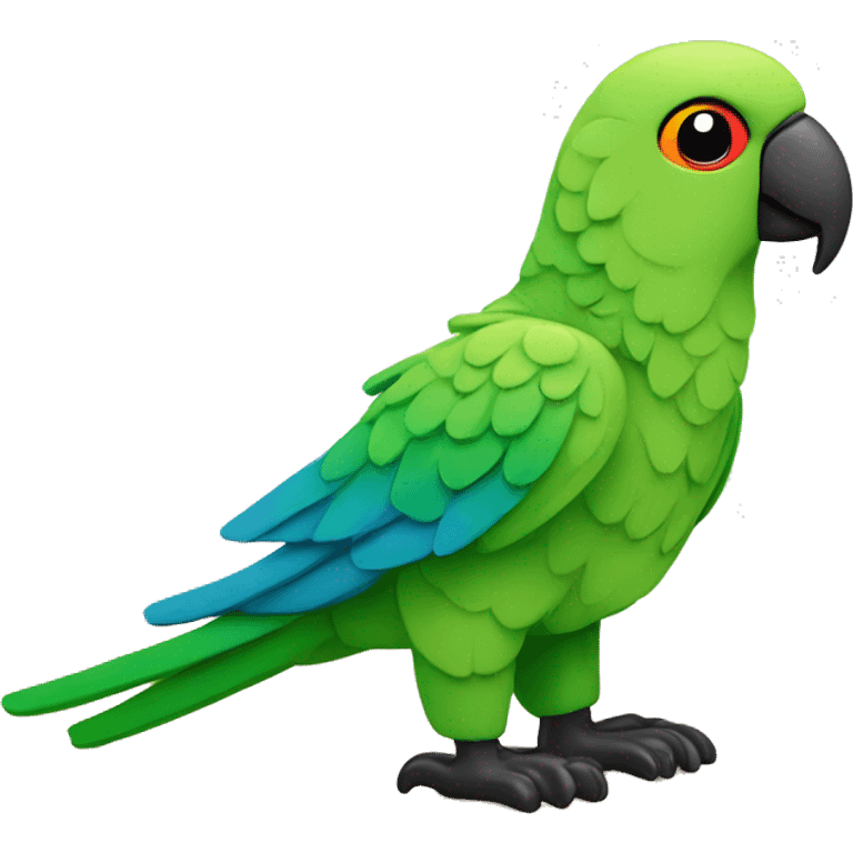 Parrot natural toys emoji