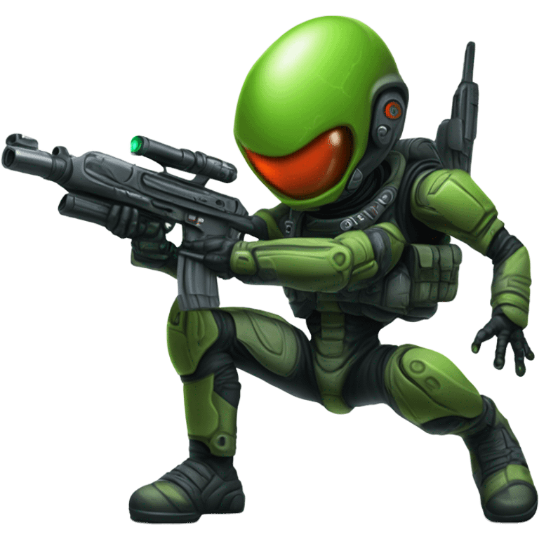 Martian Alien Special Force emoji