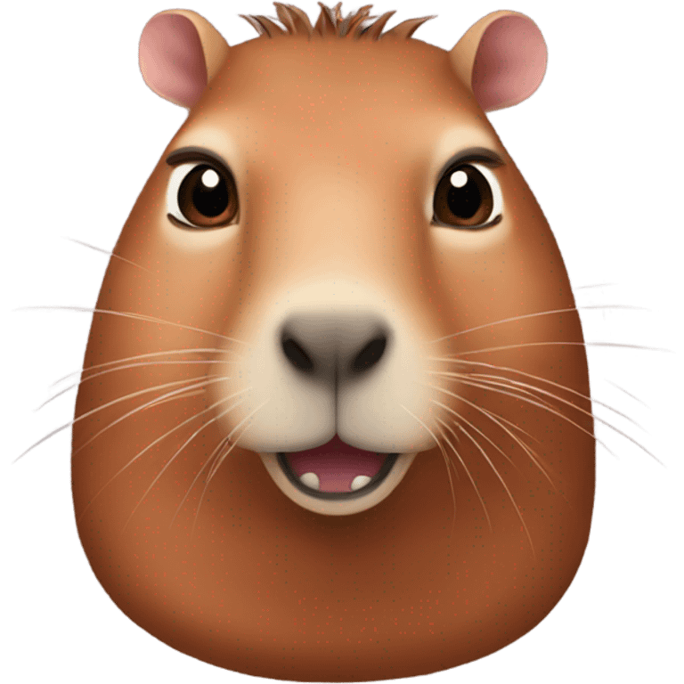 Pomegranate capybara emoji