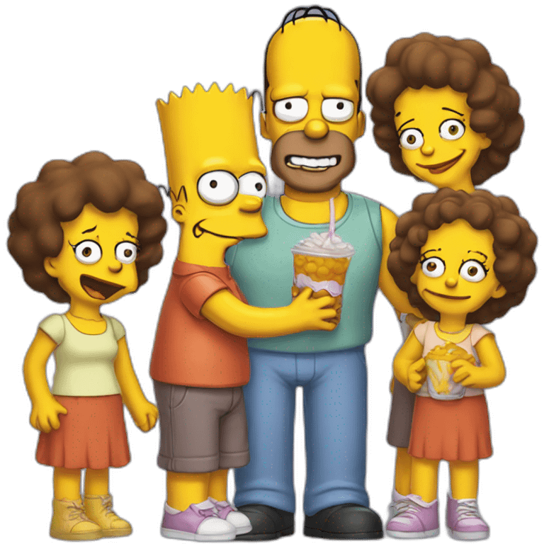 simpson family emoji