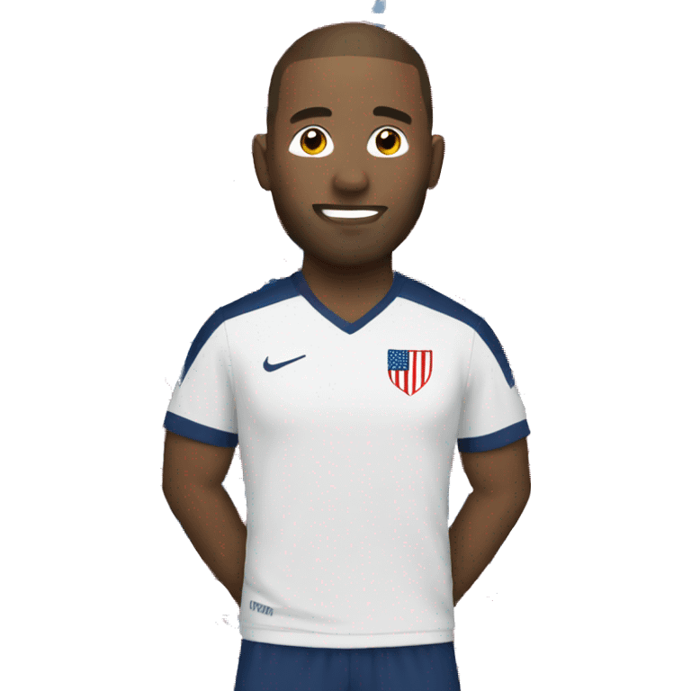 USA white man soccer emoji