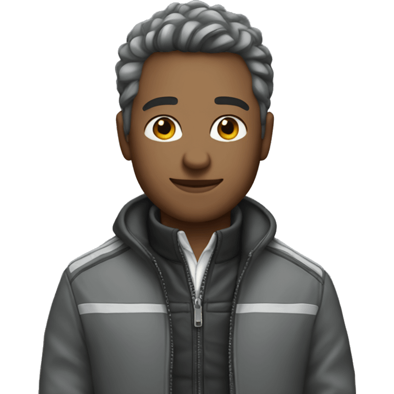 grey skin with F1 jacket emoji