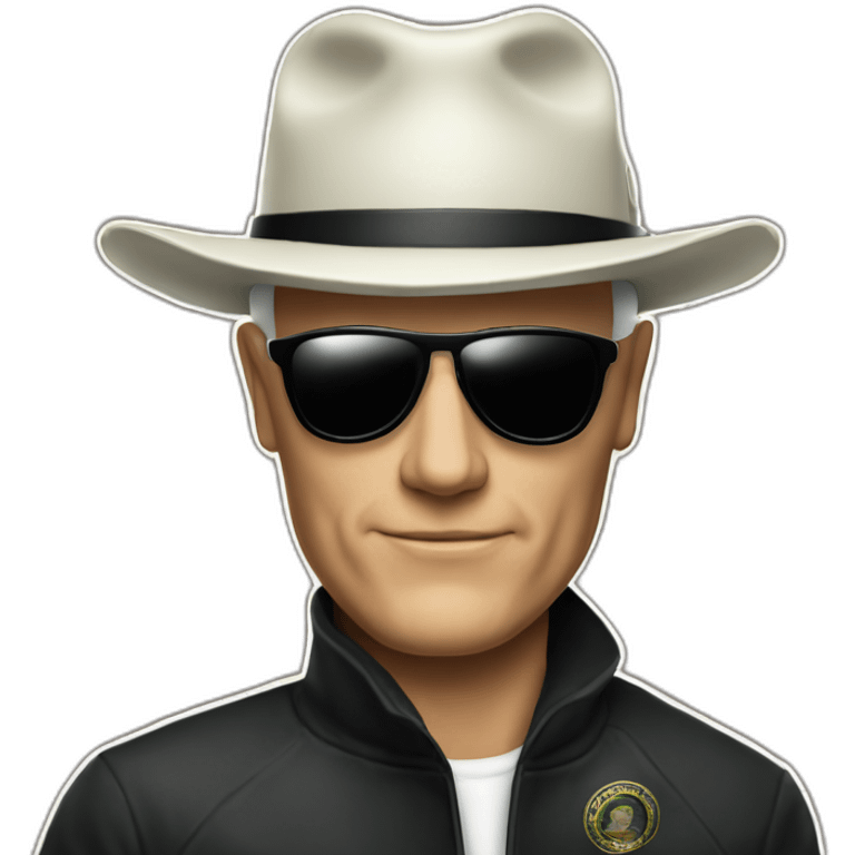 Whitey Bulger, boston mob, hat, sunglasses emoji