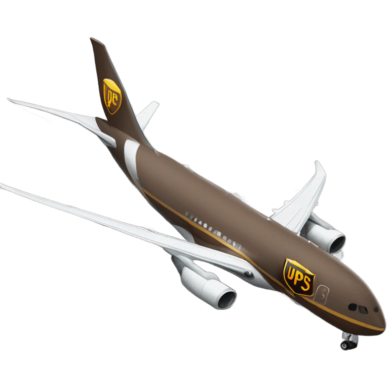 Ups plane emoji