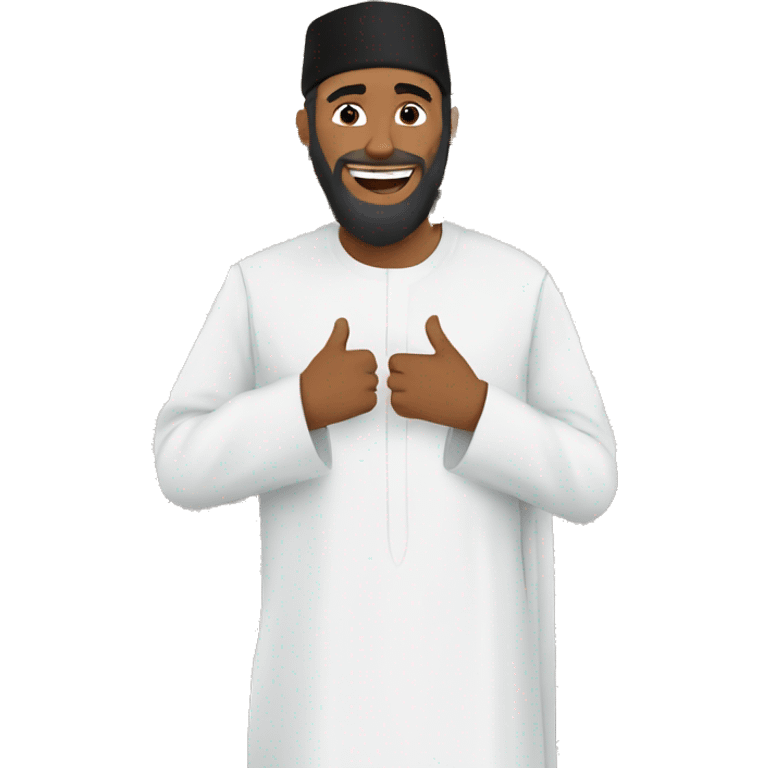 muslim near the kaaba emoji