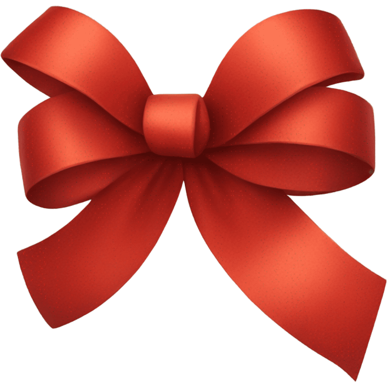 Red gift bow emoji