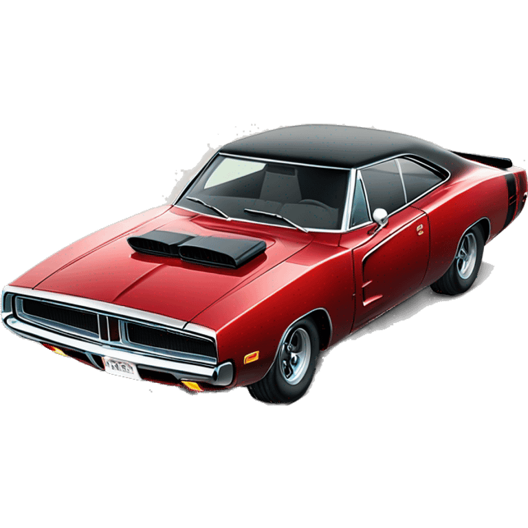 1970 dodge charger r/t emoji