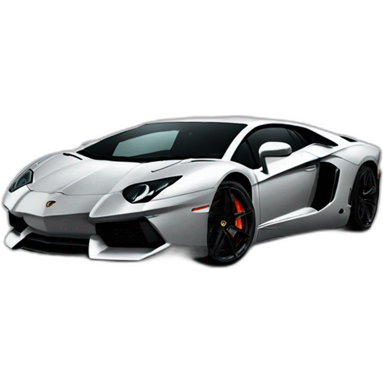 Lamborghini Aventador emoji