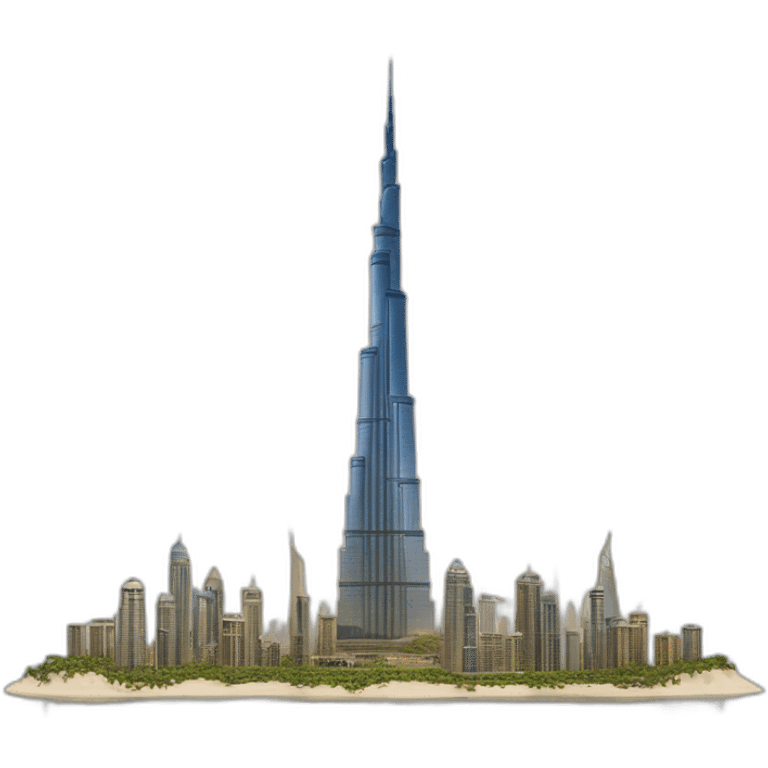 burj khalifa emoji