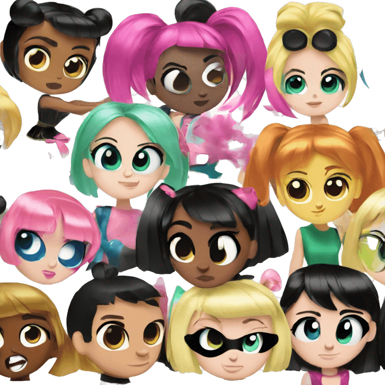 The Powerpuff Girls emoji