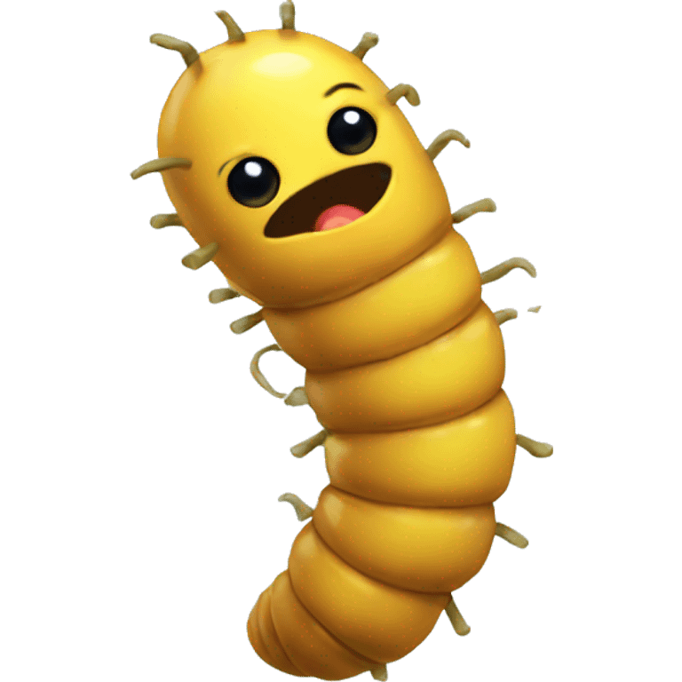 The larva emoji