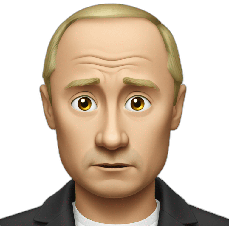 worried putin emoji