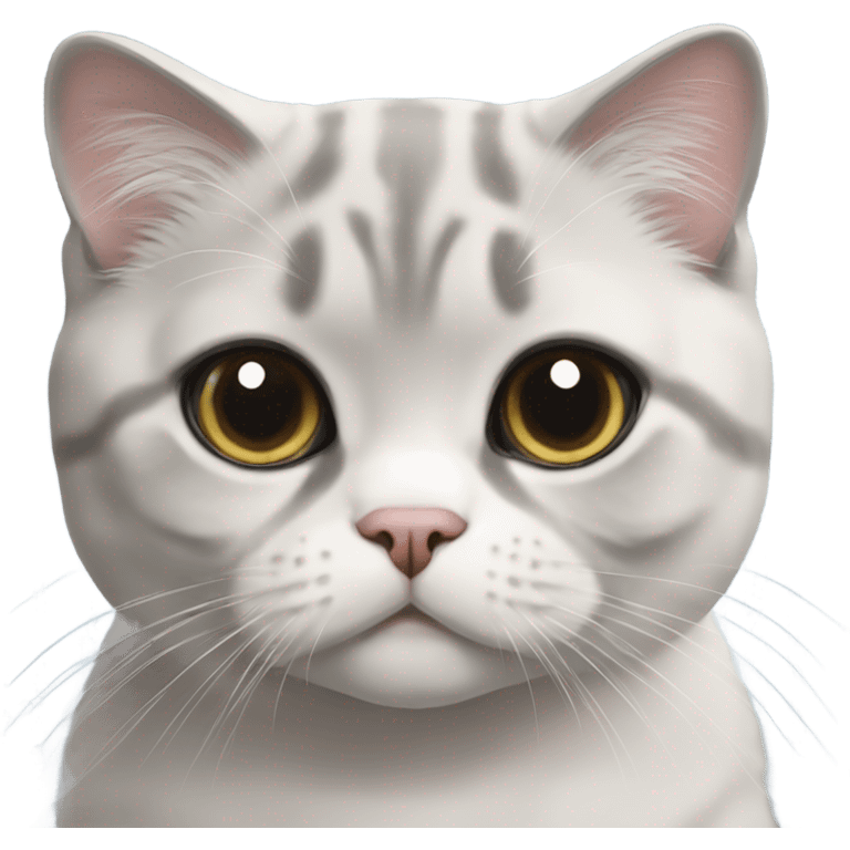 Scottish fold blue point  emoji