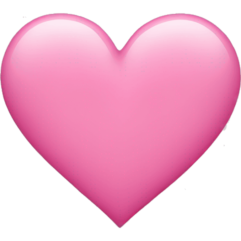 Pink heart emoji