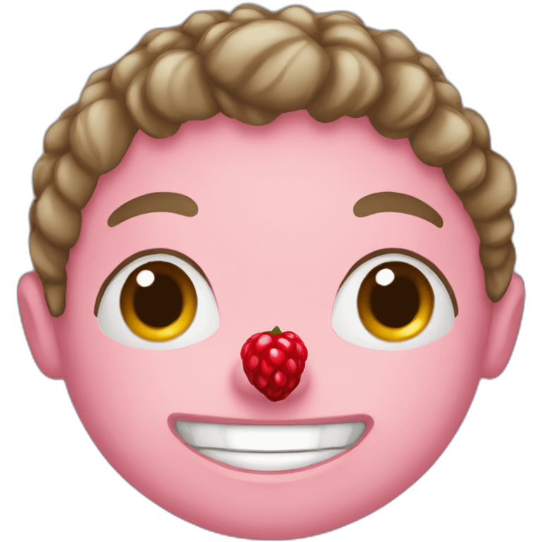 une framboise emoji