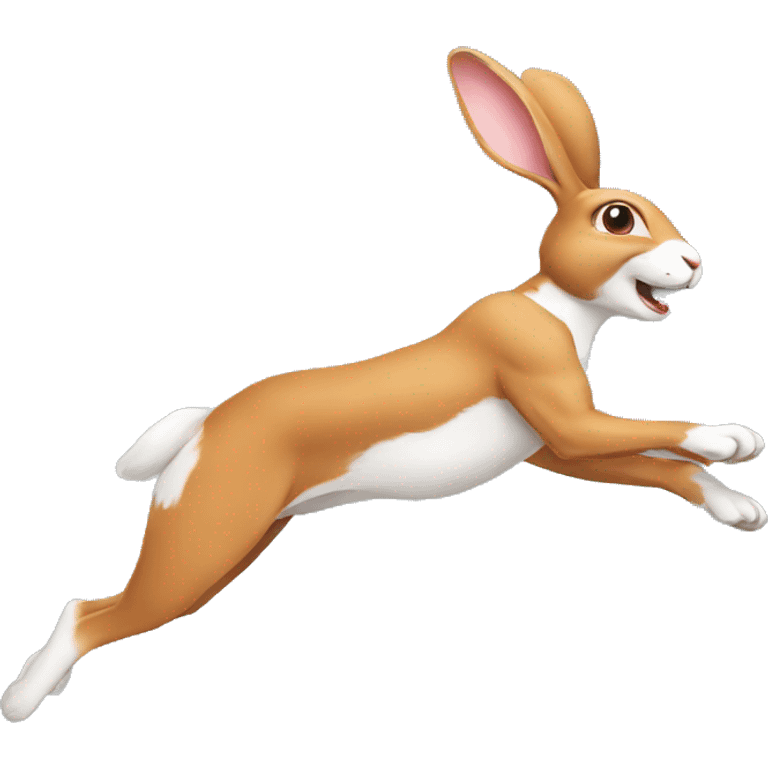 Rabbit runner emoji