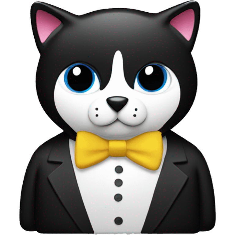 Tux using Elgato Stream Deck mini emoji