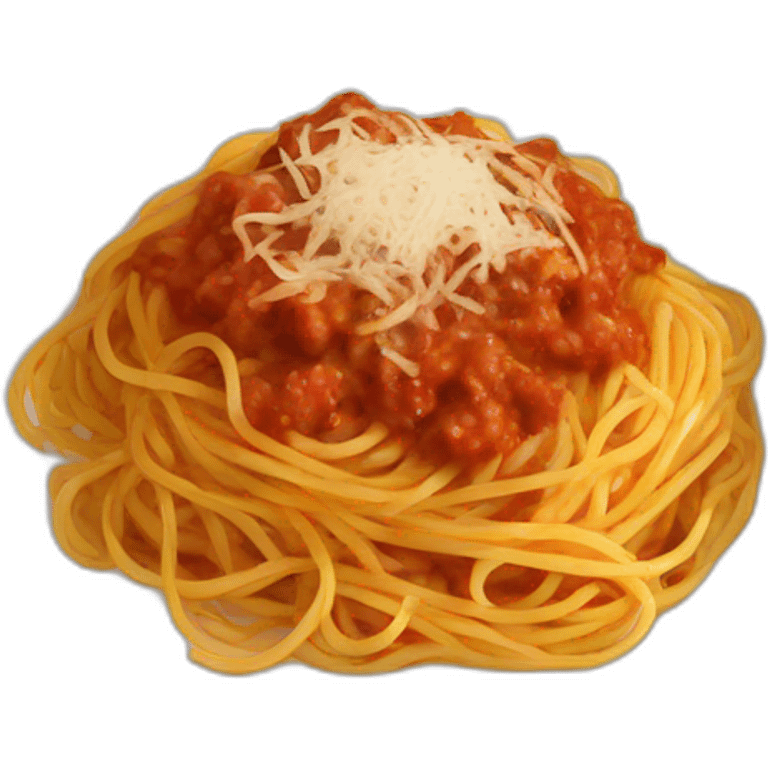 spaghetti bolognese emoji