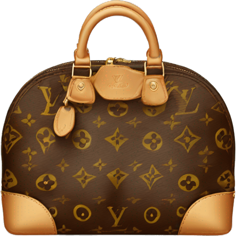 Louis Vuitton purse emoji