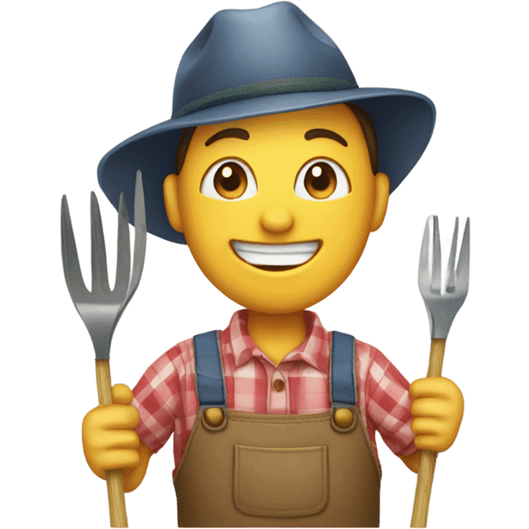 Farmer emoji emoji