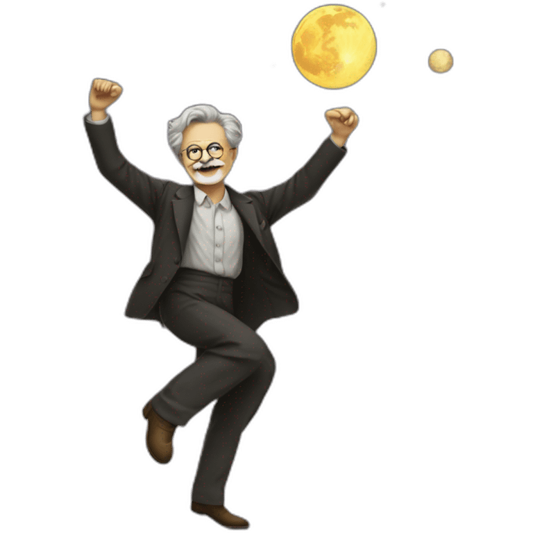 Leon-trotsky-Dancing-on-the-moon emoji