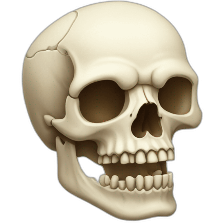 skull jaw animal emoji