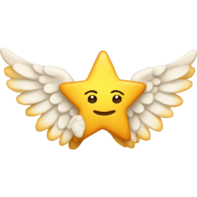 Star with wings  emoji