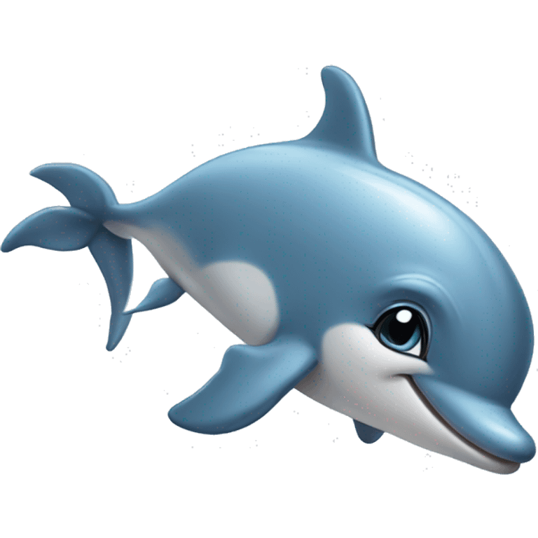 cute baby dolphin emoji