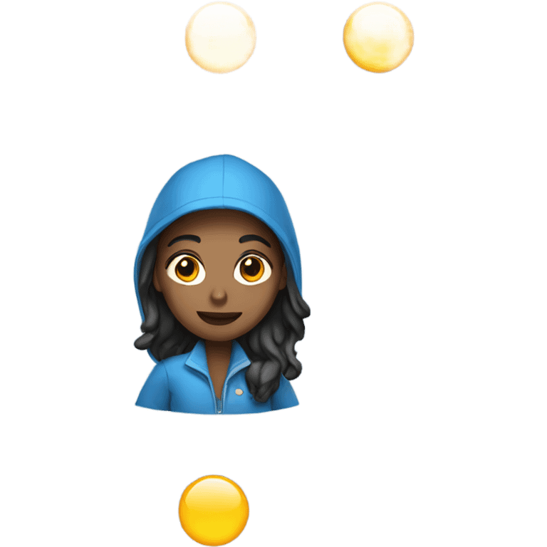 Weather girl  emoji