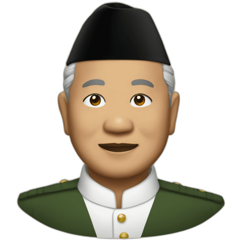 Soeharto close up emoji