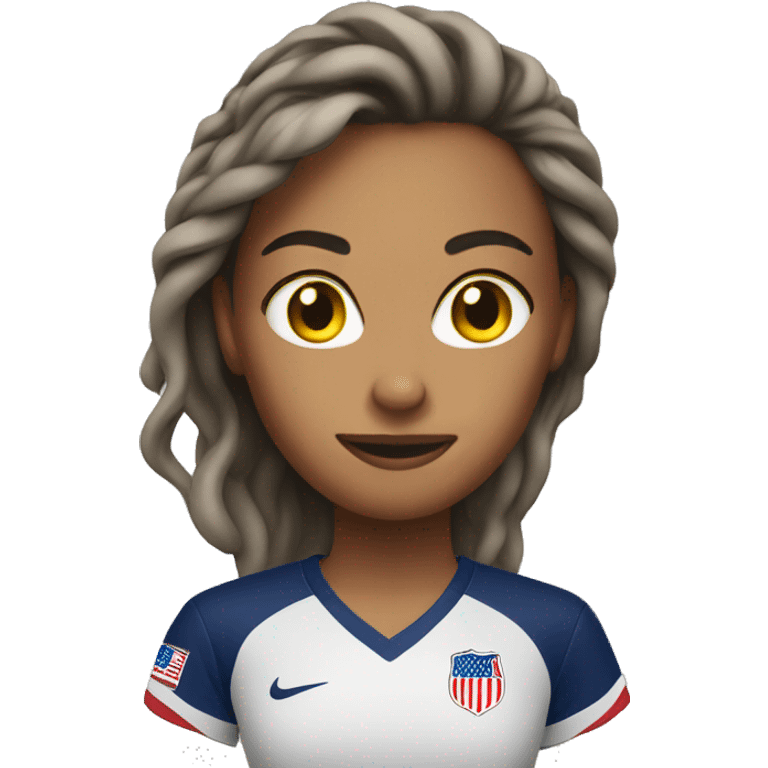 USA woman soccer emoji