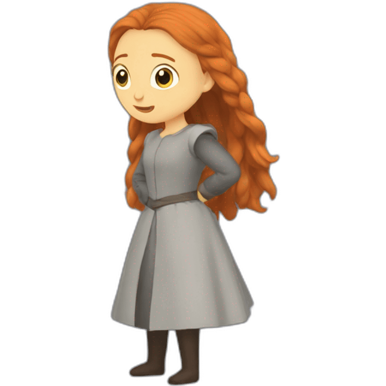 sansa twerking emoji