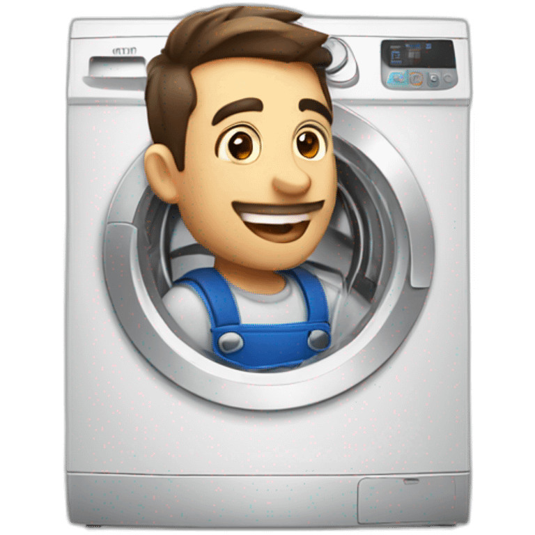 Washing machine repairman  emoji